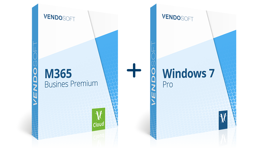 Microsoft 365 Business Premium + Microsoft Windows 7 Professional OEM bei VENDOSOFT